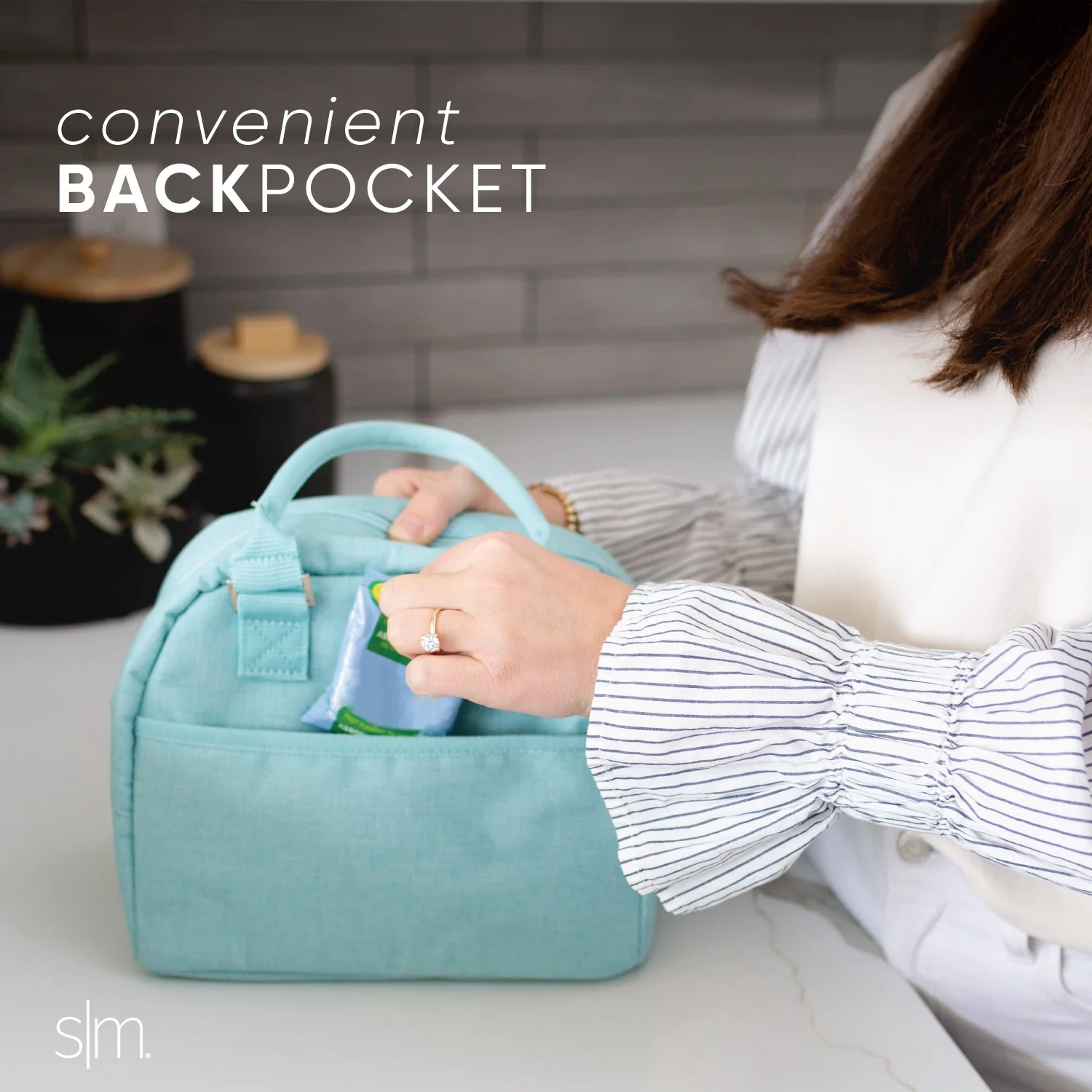 Vegan Leather Very Mia Lunch Bag - Image 3