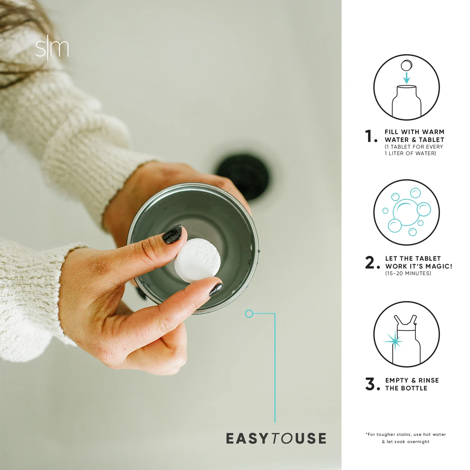 Drinkware Cleaning Tablets - 12-Pack - Image 3